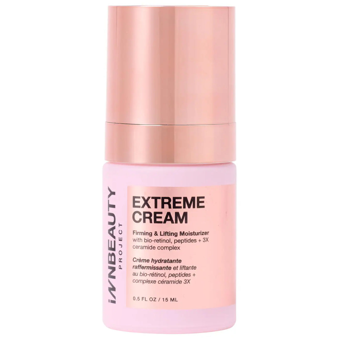 iNNBEAUTY PROJECT Mini Extreme Cream Anti-Aging, Firming, & Lifting Refillable Moisturizer, 15ml